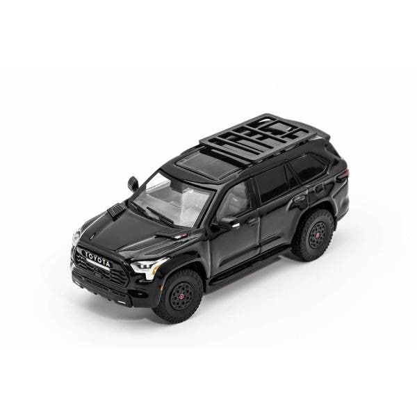 1/64 トヨタ セコイア TRD PRO - (LHD) - ブラック【KS068-437