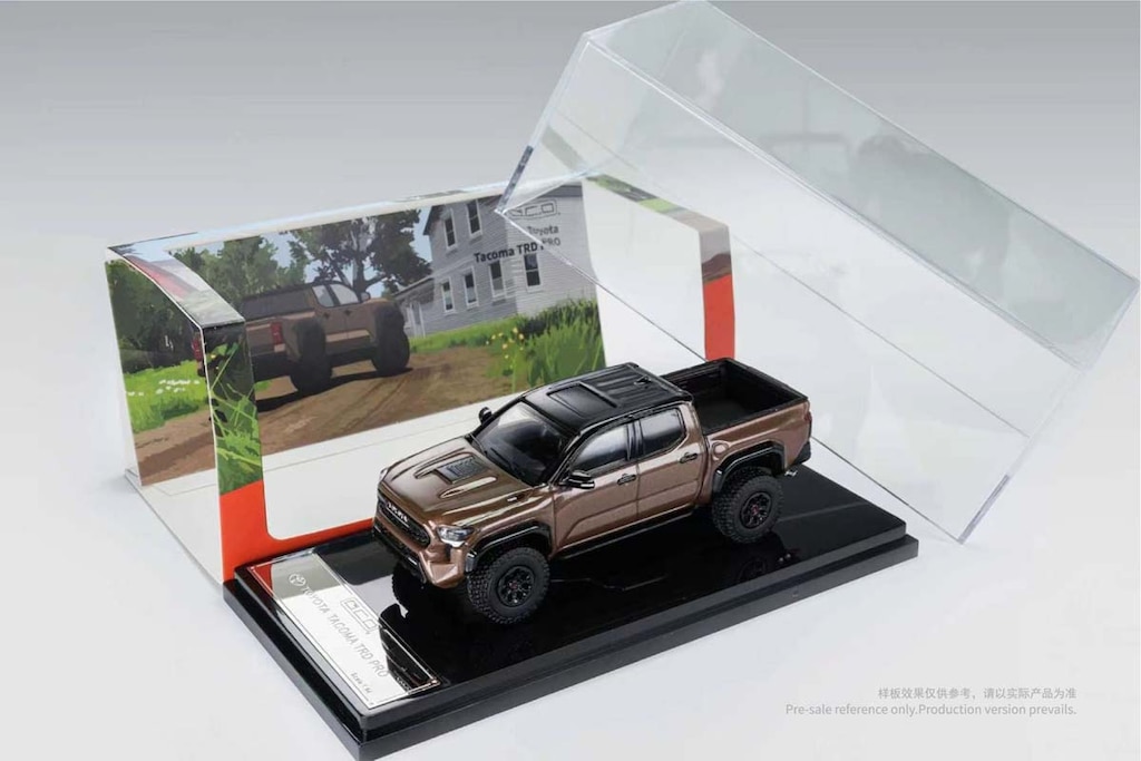 1/64 Toyota TACOMA TRD Pro 2024 ブラウン【KS-090-583】 | ゲイン