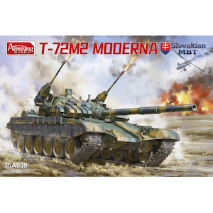 アミュージングホビー｜1/35 スロバキア T-72 M2 モデルナ【AMH35A039】｜AMH35A039 ｽﾛﾊﾞｷｱ T-72 M2 ﾓﾃﾞﾙﾅ