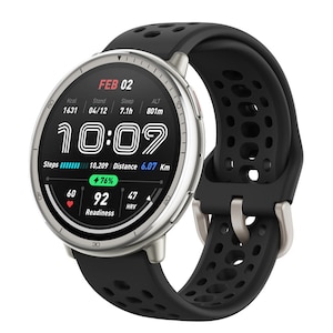 Amazfit（アマズフィット）｜AMAZFIT Active2　ブラックシリコン　スマートウォッチ｜SP170073-C226