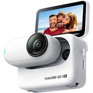 Insta360｜アクションカメラ「Insta360 GO 3S」（128GB）アークティック・ホワイト｜CINSAATA-GO3S128W