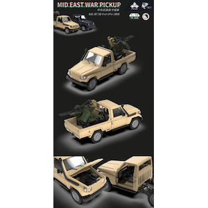 1/72 軍用2ドア ピックアップトラック + APU-2【TK7005】