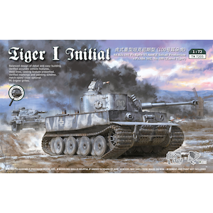 1/72 ティーガーI 極初期生産型（第502重戦車大隊100号車）【TK7205】【在庫処分】