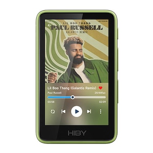 HiBy�b�f�W�^���I�[�f�B�I�v���[���[(�O���[��)�bR1-GREEN