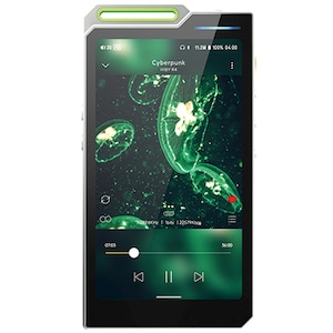 HiBy�b�f�W�^���I�[�f�B�I�v���C���[�@32GB����������+�O���������Ή��i�O���[���j�bR4-GREEN
