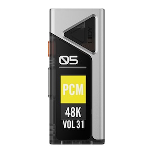 HiBy�b�|�[�^�u��USB-DAC/�A���v�i�V���o�[�j�sFC5 with Display�t�bFC5WITHDISPLAYSILVER