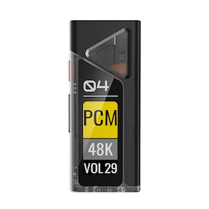 HiBy�b�|�[�^�u��USB-DAC/�A���v�i�u���b�N�j�sFC4 with Display�t�bFC4WITHDISPLAYBLACK
