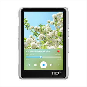 HiBy�b�f�W�^���I�[�f�B�I�v���[���[�i�V���o�[�j�bR3PROIISILVER