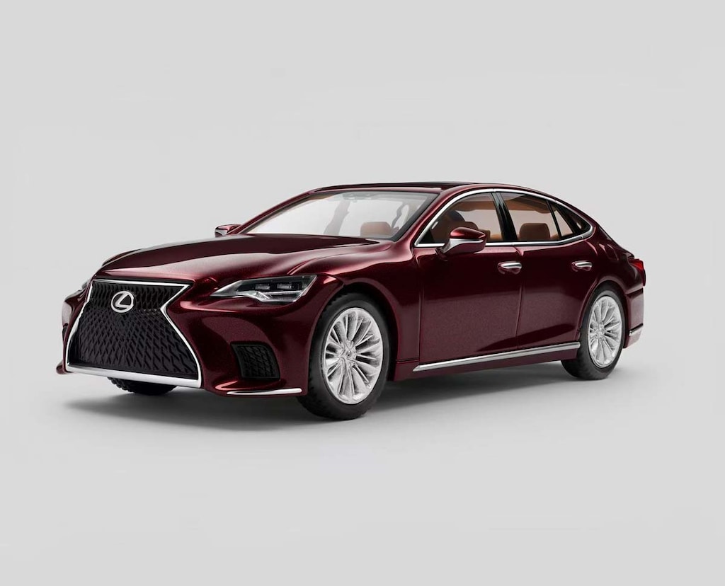 1/64 レクサス LEXUS 高級車 3台セット 1/64 LEXUS LS500h 2023 WINE RED【LEX1102】 | MASSDI | LEX1102