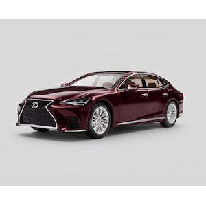 MASSDI�b1/64 LEXUS LS500h 2023 WINE RED�yLEX1102�z�bLEX1102 ڸ�� LS500h گ��