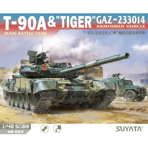1/48 T-90A 主力戦車＆GAZ-233014 タイガー 装甲車【SYTNO-002】