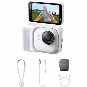 Insta360�b�A�N�V�����J�����uInsta360 GO Ultra�v�X�^���_�[�h�o���h���i�A�[�e�B�b�N�z���C�g�j�bCINSABEA-GOULTRA01