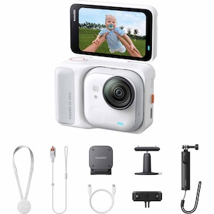 Insta360�b�A�N�V�����J�����uInsta360 GO Ultra�v�N���G�C�^�[�o���h���i�A�[�e�B�b�N�z���C�g�j�bCINSABEA-GOULTRA05