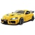 APECAR�b1/43 RC DRIFT CAR Supra Yellow �d��RC�����Z�b�g�ySP4301-YL�z�bSP4301-YL RC ����Ķ� ����� ��۰
