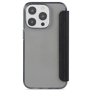 Holdit�i�z�[���f�B�b�g�j�biPhone14 Pro�p ClearBook �蒠�^�N���A�P�[�X�i�u���b�N�j�b15699HOLDIT