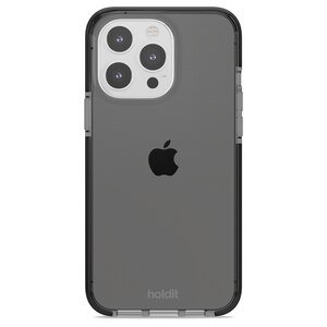 Holdit�i�z�[���f�B�b�g�j�biPhone15 Pro Max�i6.7inch/3��j�p Seethru �ϏՌ��N���A�P�[�X�iBlack�j�b15968
