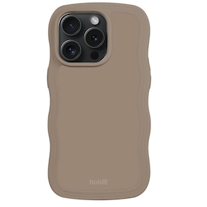Holdit�i�z�[���f�B�b�g�j�biPhone 15 Pro MAX�p Wavy Case �ϏՌ� �n�C�u���b�h�P�[�X�i���J�u���E���j�b16229(HOLDIT)
