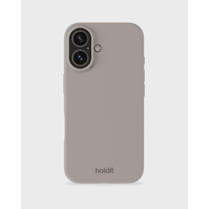 Holdit�i�z�[���f�B�b�g�j�biPhone 16�p �\�t�g�^�b�`�V���R�[���P�[�X Taupe�i�g�[�v�j�b16504(HOLDIT)