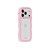 Holdit�i�z�[���f�B�b�g�j�biPhone 17 Pro MAX�p Wavy Case �w�ʃN���A�ϏՌ��P�[�X�iPink/Transparent�j�b16833(HOLDIT)