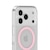 Holdit�i�z�[���f�B�b�g�j�biPhone 17 Pro MAX�p MagSafe�Ή� �ϏՌ��P�[�X�iPink/Transparent�j�b16846(HOLDIT)