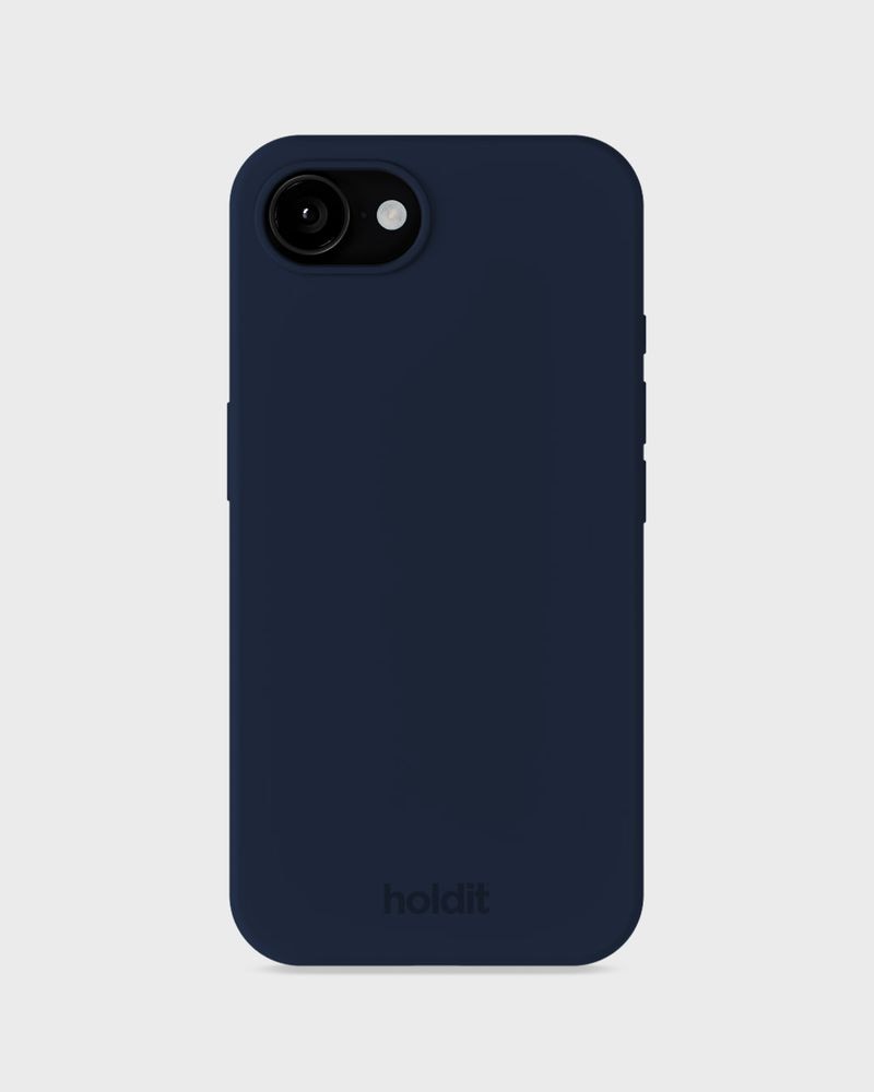 iPhone17e/16e用 シリコンケース（ミッドナイトブルー） | Holdit