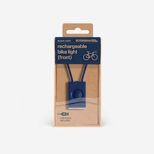 �a�n�n�j�l�`�m�b�u���b�N���C�g�i�t�����g�j���]�ԗpLED���C�g 50���[����(Blue)�bBOOKMAN-457