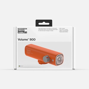 �a�n�n�j�l�`�m�bVolume-800 �T�C�N�����C�g ���]�ԗpLED���C�g 800���[����(Orange)�bBOOKMAN-549