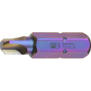PB�X�C�X�c�[���Y�bDIN ISO 1173 ���� �`�� C 6.3(1/4)HEX �g���C�E�B���O�r�b�gTri-Wing �Ε�1mm�bPB C6.189/1