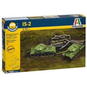 【再生産】1/72 WW.II ソビエト軍 IS-2 （2輌セット）【IT7502】