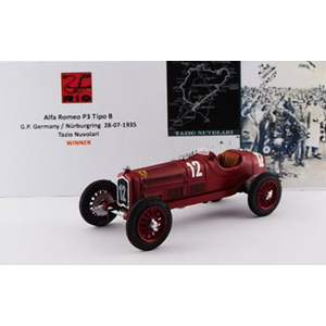 1/43 アルファロメオ P3 TIPO B ドイツGP ニュルブルクリンク 1935 #12 優勝車【RIO4178/2】