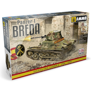 1/35 I号戦車 「ブレダ」 スペイン内戦 1936～1939【AMO8506】
