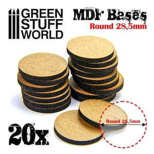 �O���[���X�^�b�t���[���h�bMDF�� �~�`�^�x�[�X�Z�b�g(���a28.5mm)�yGSWD-11380�z�bGSWD-113804 MDF �ݹ�����ް���� 28.5mm