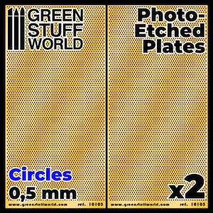 �O���[���X�^�b�t���[���h�b�G�b�`���O���b�V���v���[�g 0.5mm�~�`(��)�yGSWD-10105�z�bGSWD-10105 ү����ڰ�0.5mm�ݹ����