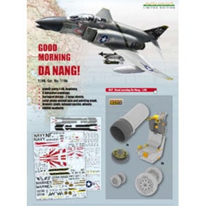 プラモデル　1/48 F-4Cファントム ”Good Morning Da Nang” リミテッドエディション [EDU1186] 再生産】1/48 F-4Cファントム Good Morning Da Nang リミテッド