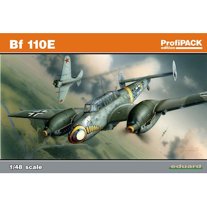 【再生産】1/48 Bf110E プロフィパック【EDU8203】