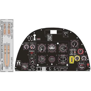 【再生産】1/32 スピットファイアMk.IX 初期型 ｢ルック｣ 計器盤 (タミヤ用)【EDU634005】