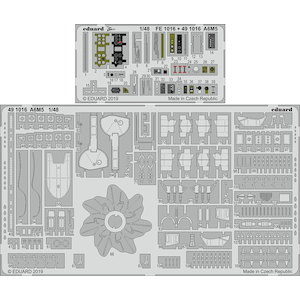 【再生産】1/48 三菱 零式艦上戦闘機 52型 エッチングパーツ (タミヤ用)【EDU491016】