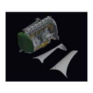 1/72 フォッカーD.VIIF BMW IIIaエンジン(エデュアルド用)【EDU672224】【在庫処分】