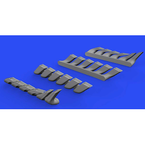 【再生産】1/48 Bf110C/D/E 排気管(エデュアルド用)【EDU648607】