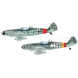 1/48 ヴィルデザウ エピソード2：夜明け BF109G-10/G-14/AS デュアルコンボ リミテッドエディション【EDU11148】