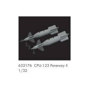 1/32 CPU-123 1000ポンド ペイブウェイII爆弾 (英軍用)(2個入り) 【EDU632176】