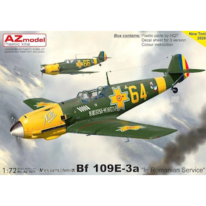 1/72 Bf109E-3a 「ルーマニア」【AZM7671】