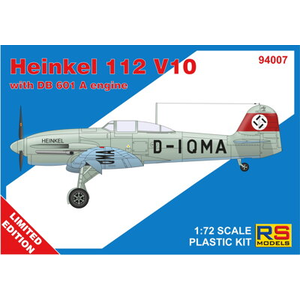 1/72 ハインケル 112V10 ドイツ練習機【94007】