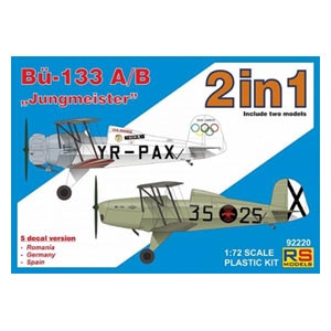 1/72 ビュッカー Bu-133 A/B ユングマイスター (2機セット）【92220】
