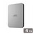LaCie｜ラシー｜LaCie 外付け HDD 4TB ポータブル Mobile Drive USB3.2 USB Type-C×1 3年保証 Toolkit付属 【 Windows Mac iPad 】対応（ムーン・シルバー）｜STLP4000400