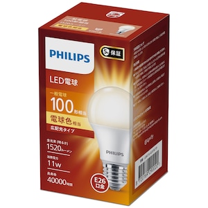�t�B���b�v�X�bLED�d���@��ʓd���`�@1520lm(�d���F����)�bLDA11L-G/E/K/1P