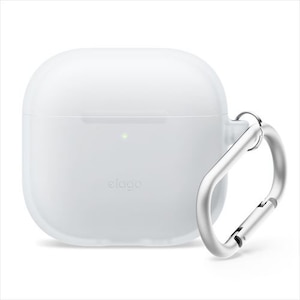 �G���S�bAirPods 4�p �J���r�i�t���V���R���P�[�X�i�i�C�g�O���[�u���[�j�bEL_AP4CSSCN2_NB