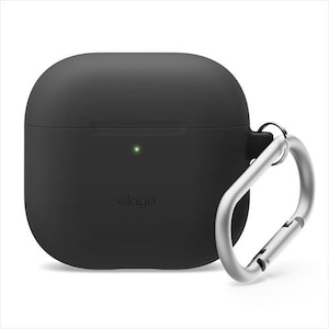 �G���S�bAirPods 4�p �J���r�i�t���V���R���P�[�X�i�u���b�N�j�bEL_AP4CSSCN2_BK