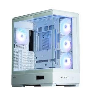 ZALMAN｜ザルマン｜ミドルタワー型PCケース P50 DS（ホワイト）｜P50DSWHITE