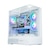 ZALMAN｜ザルマン｜PCケース ミドルタワー P40 Prism White（ホワイト）｜P40PRISMWHITE